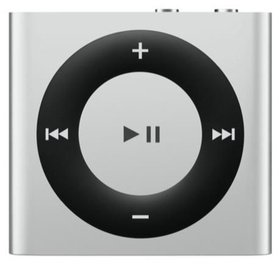  MP3 Apple iPod shuffle 2GB Silver MKMG2RU/A