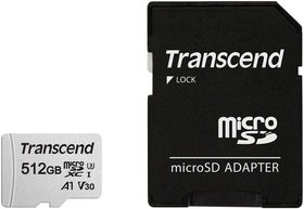   micro SDXC Transcend 512Gb TS512GUSD300S-A