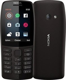   GSM Nokia Model 210 DUAL SIM BLACK 16OTRB01A02