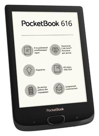   PocketBook 616 Obsidian Black PB616-H-RU